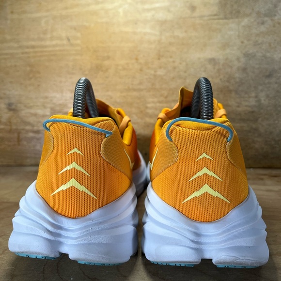 Hoka One One Rincon 3 Womens Sz 8 Running Shoes Sneakers Orange Yellow - Picture 5 of 12